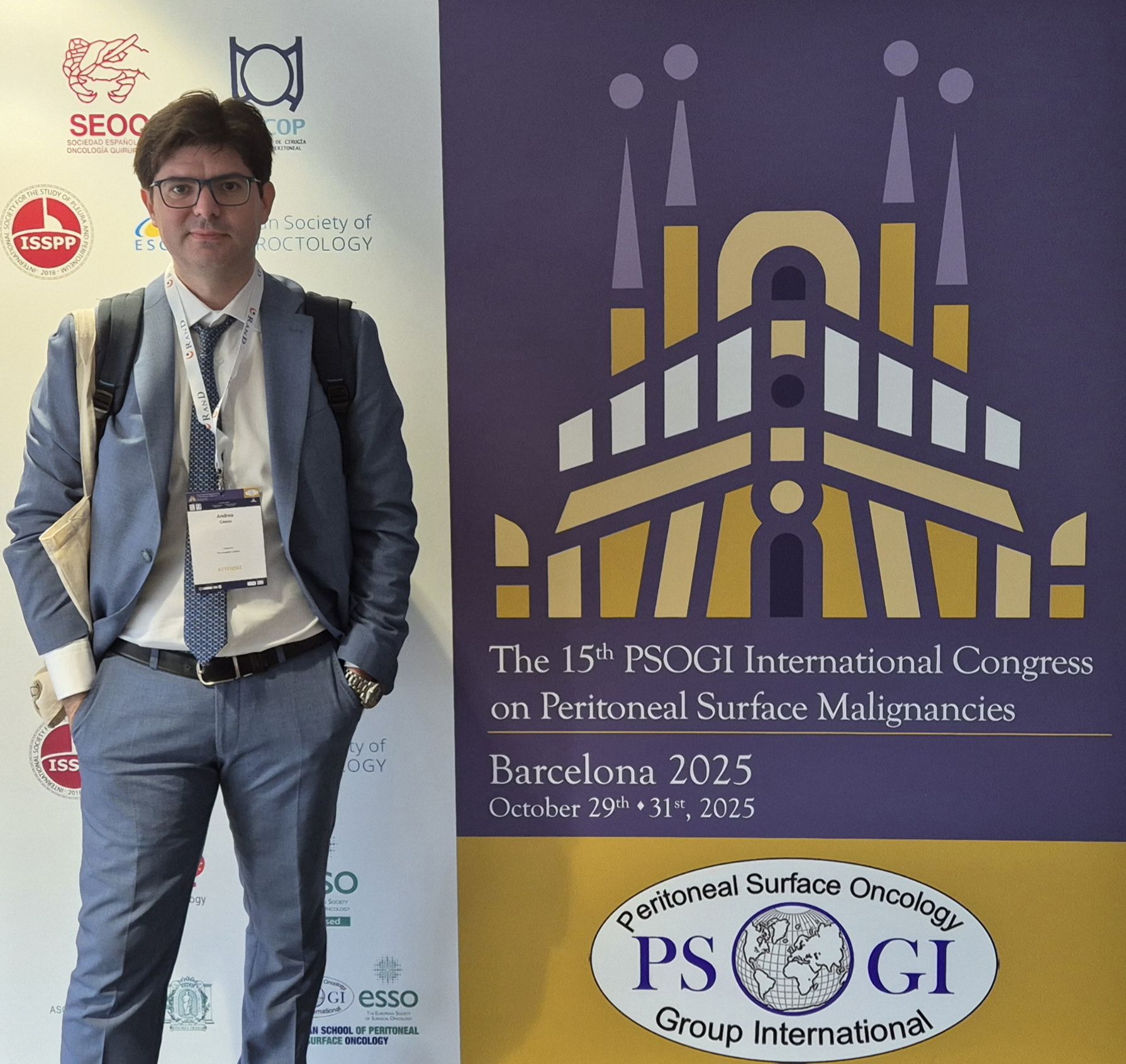 Partecipazione al congresso PSOGI - International Congress on Peritoneal Surface Malignancies 2025 